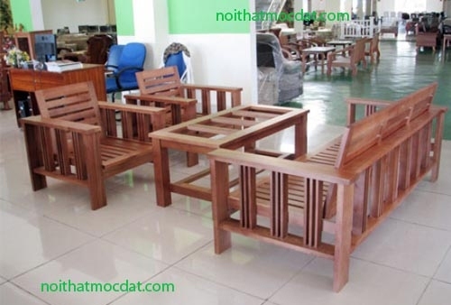 GHẾ SOFA GỖ ĐẸP MS 27